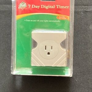 Yule 7 Day Digital Timer